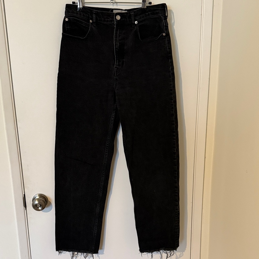 Everlane women’s  Straight way high Black Jeans